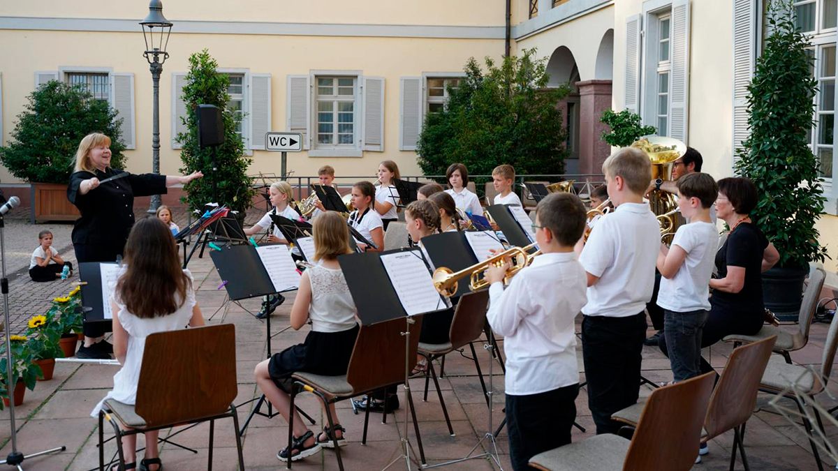 Erfolgreiches Sommerkonzert unseres Jugendblasorchesters Windstärke ´08